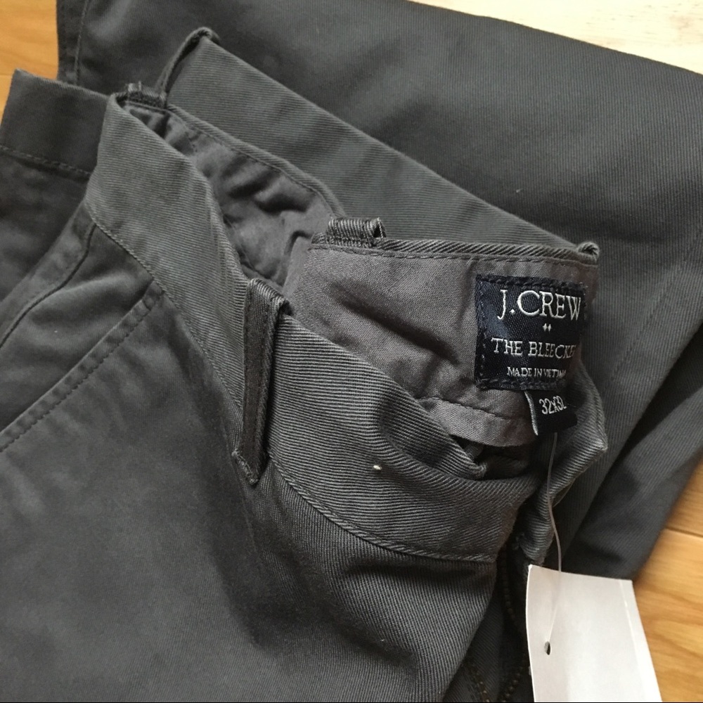 NWT J Crew Bleecker chino, khaki 32 x 32